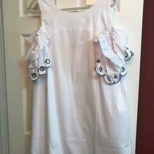 NEW Elaine Turner "Ivy" Dress in White Size XL